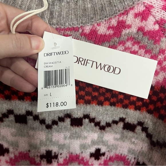 *NEW* Driftwood Fair Isle Sweater - Picture 7 of 12